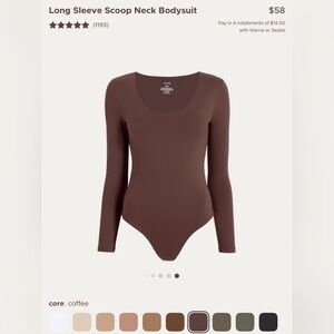 Nuuds - Scoop Neck Bodysuit